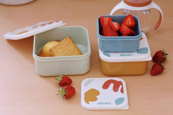BEABA Snack Box Set of 3 pcs - Playfull