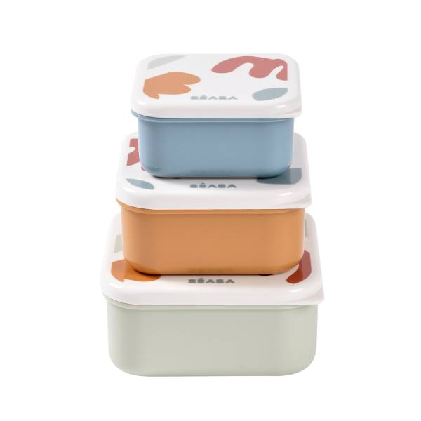 BEABA Snack Box Set of 3 pcs - Playfull