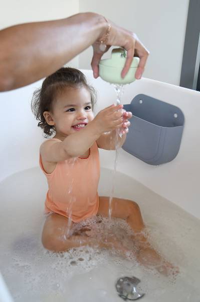 BEABA Silicone Bath Toys - Mint