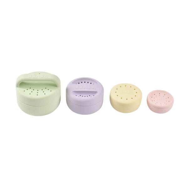 BEABA Silicone Bath Toys - Mint