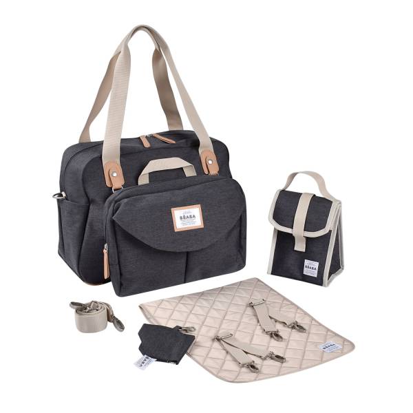 BEABA Bag Geneva - Dark Heather Grey