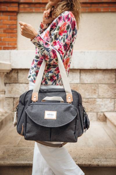 BEABA Bag Geneva - Dark Heather Grey