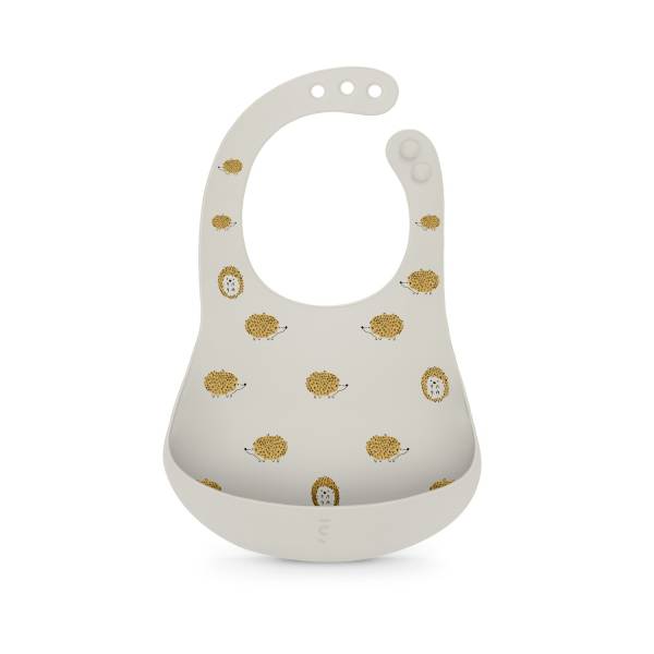 SUAVINEX Colour Essence Silicone Bibs 2pcs - Grey/Yellow