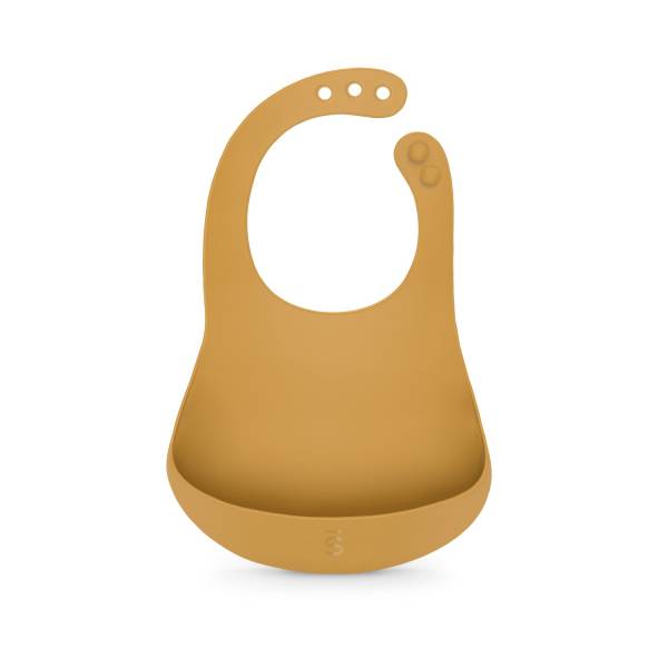 SUAVINEX Colour Essence Silicone Bibs 2pcs - Grey/Yellow
