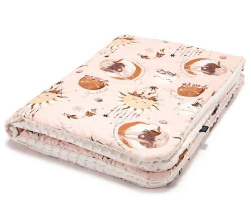 LA MILLOU Blanket XL Adults Fly m to the Moon Nude