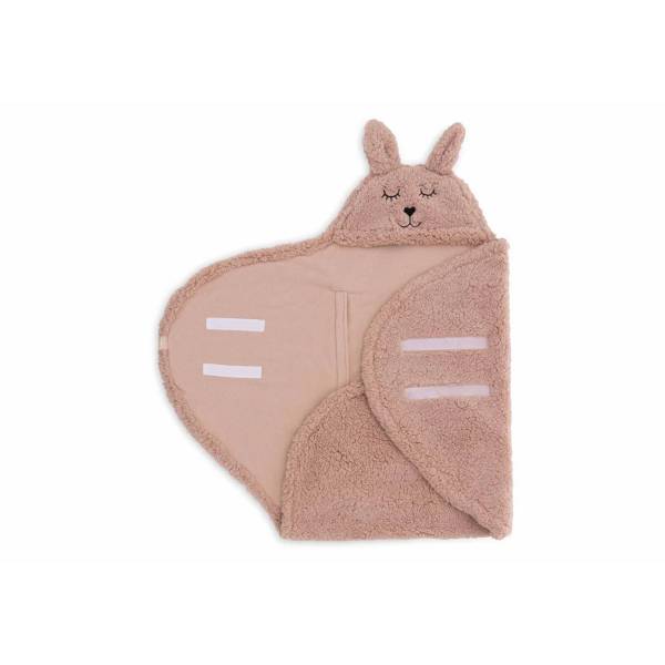 JOLLEIN Wrap Blanket Bunny - Wild Rose