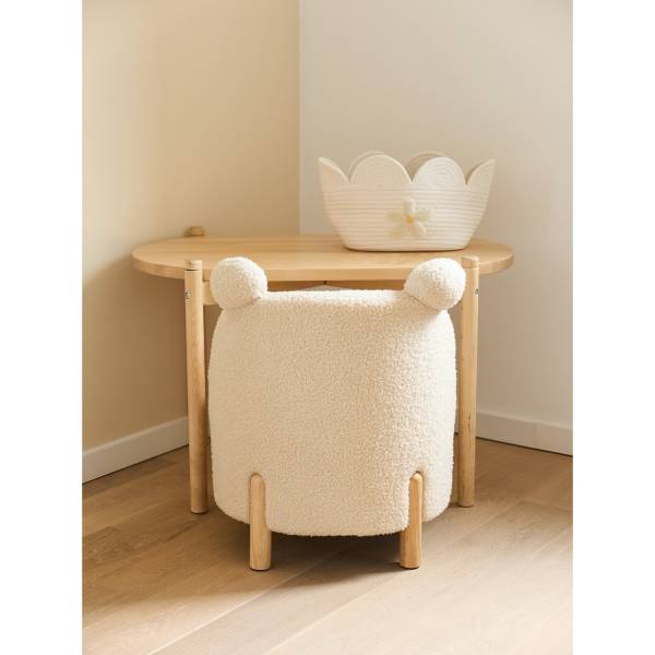 CHILDHOME Cradle Teddy 79x45x82cm - Ecru