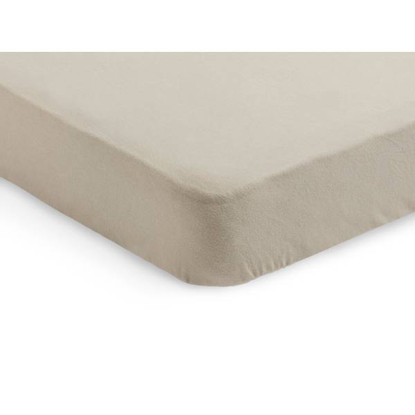 JOLLEIN Fitted Sheet Jersey 60x120 - Nougat