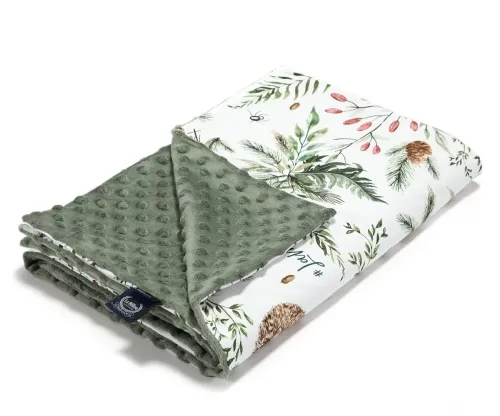 LA MILLOU Blanket 140x110 Light - Forest Khaki