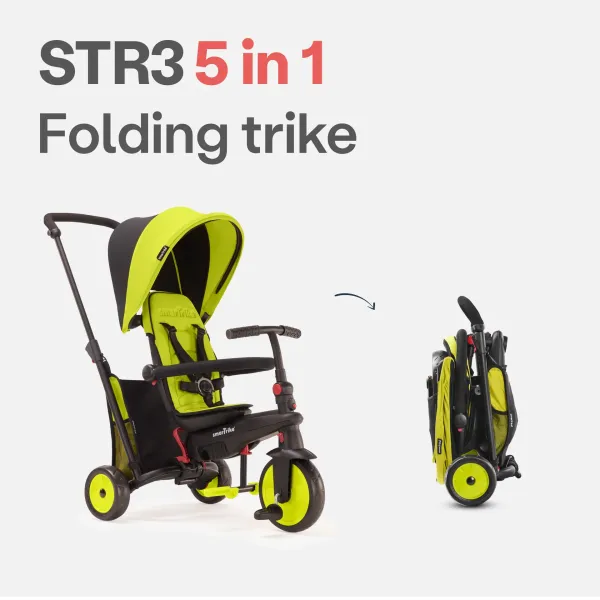 SmarTrike STR3 Folding StrollerTrike - Green