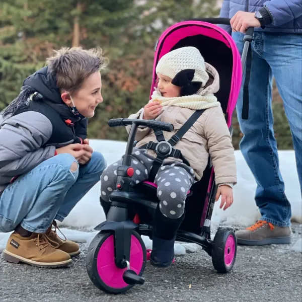 SmarTrike STR3 Folding StrollerTrike - Pink