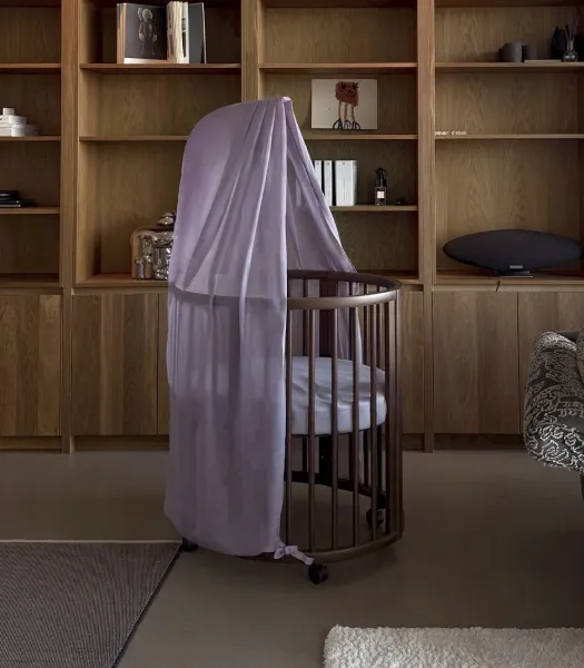 STOKKE Sleepi Fitted Mini Sheet V3 - Lavender
