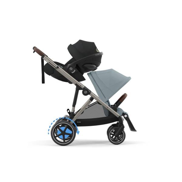 CYBEX eGAZELLE S TAUPE - Stormy Blue