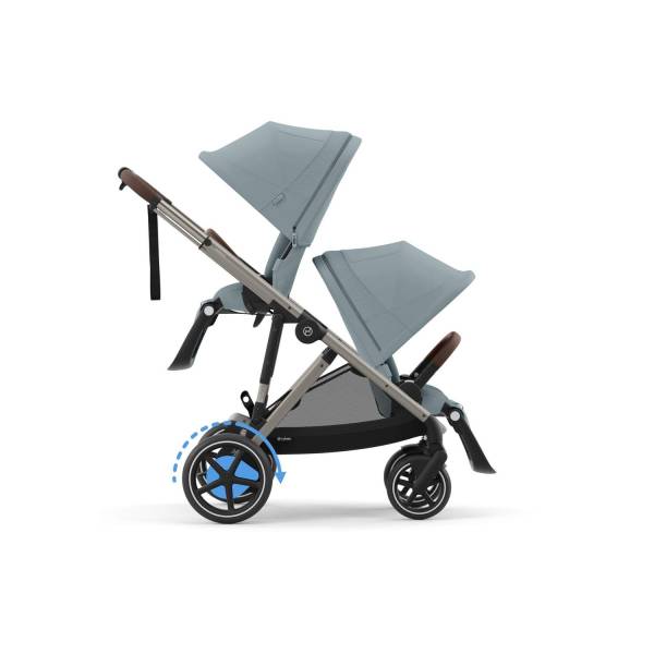 CYBEX eGAZELLE S TAUPE - Stormy Blue