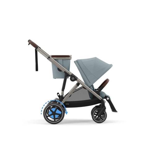CYBEX eGAZELLE S TAUPE - Stormy Blue