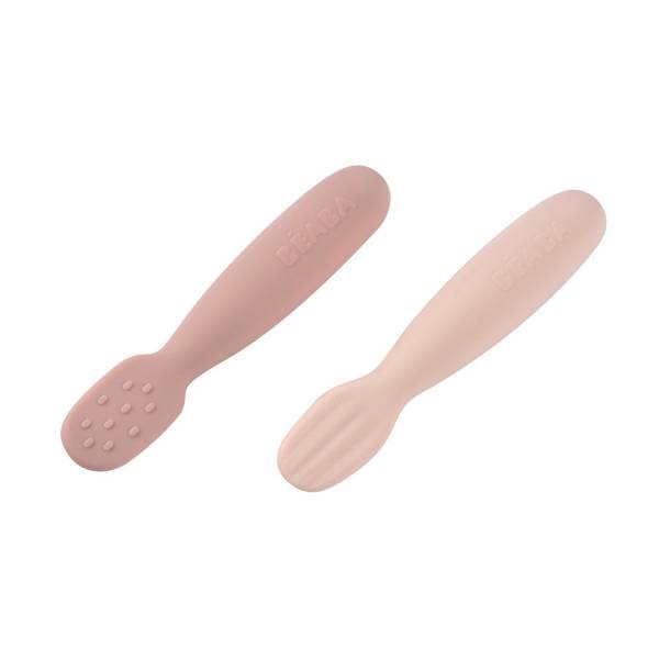 BEABA PreSpoon set of 2 - Cotton Candy/Marshmallow