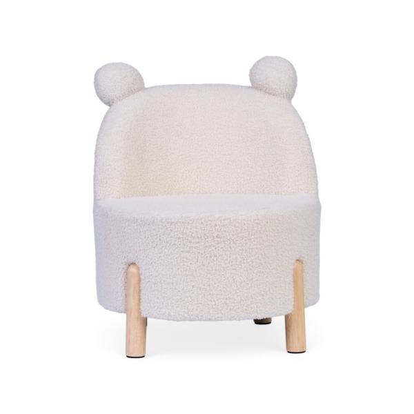 CHILDHOME Kids Chair - Teddy/Ecru Natural