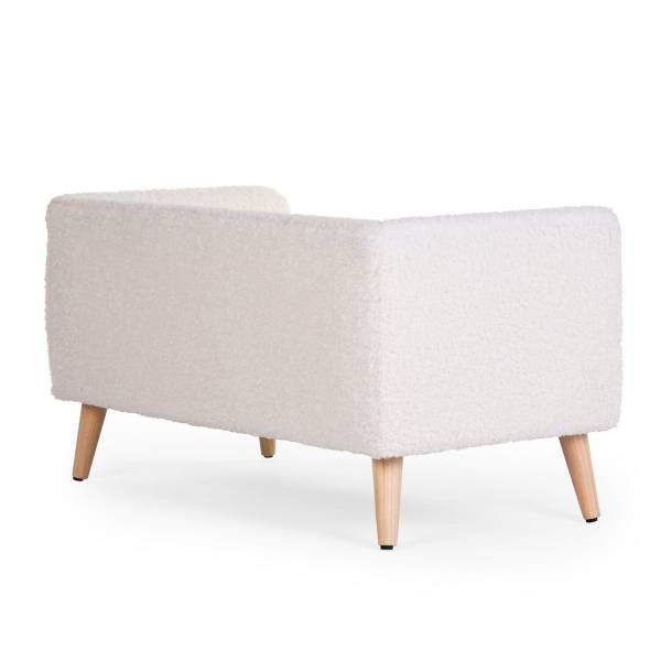 CHILDHOME Kids Bench - Teddy/Off White