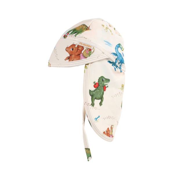 FILIBABBA Summer Hat Lykke UV 1/3 Years - Dino Beach