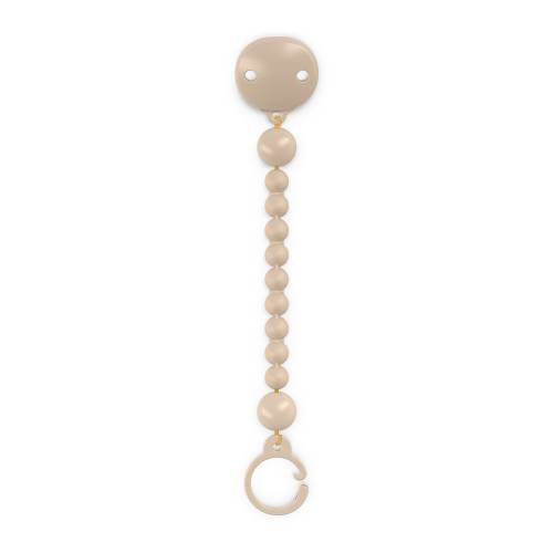 SUAVINEX Colour Essence Soother Silicone CLIP - Soft Beige