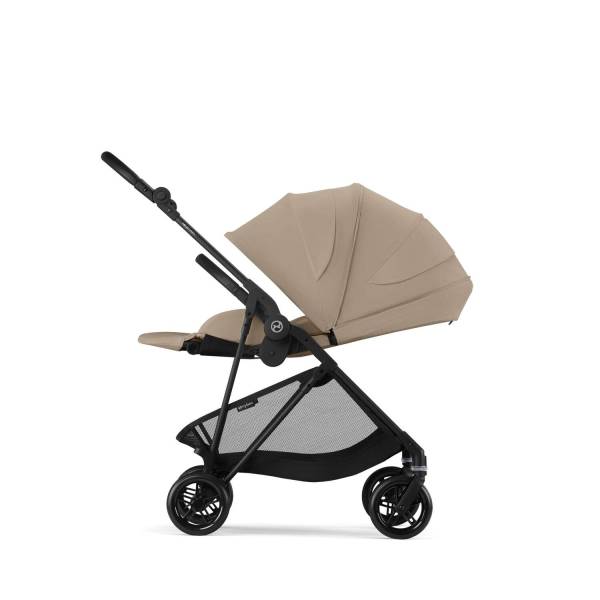 CYBEX Melio Stroller CARBON - Almond Beige