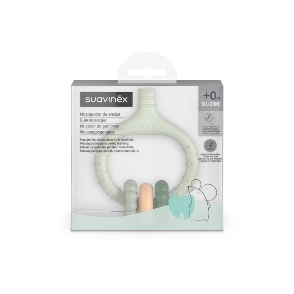 SUAVINEX Baby Gum Massager 0+ - Green 