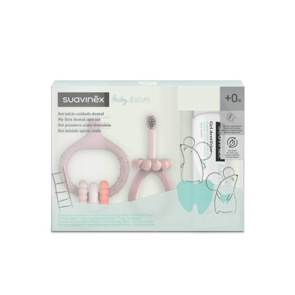 SUAVINEX Dental Care Set +0 - Pink