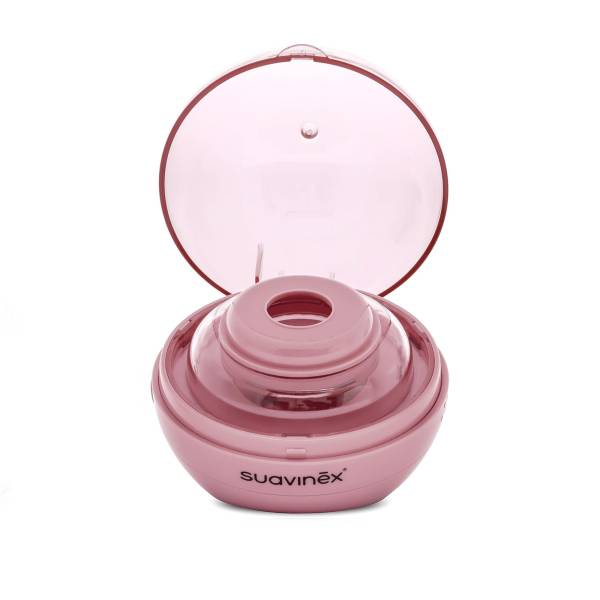 SUAVINEX Portable UV Soother Sterilizer - Powder Pink