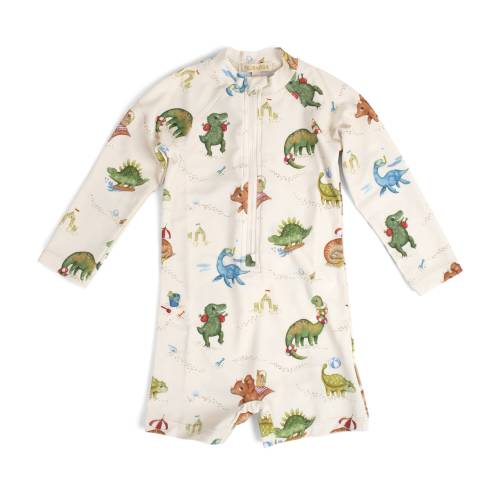 FILIBABBA Swim Suit Villads UV 3/4Years - Dino Beach