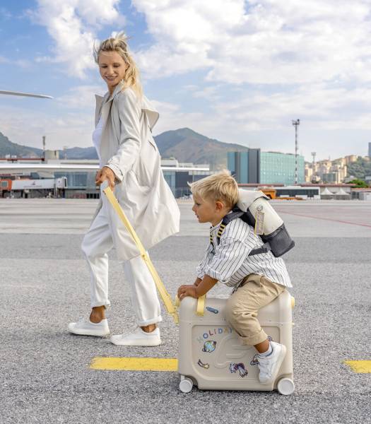 STOKKE Jetkids Crew Backpack - Moonglow White