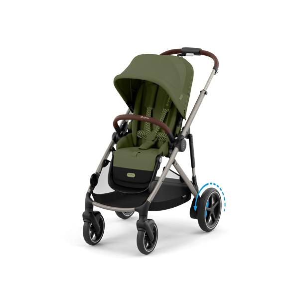 CYBEX eGAZELLE S TAUPE - Moss Green