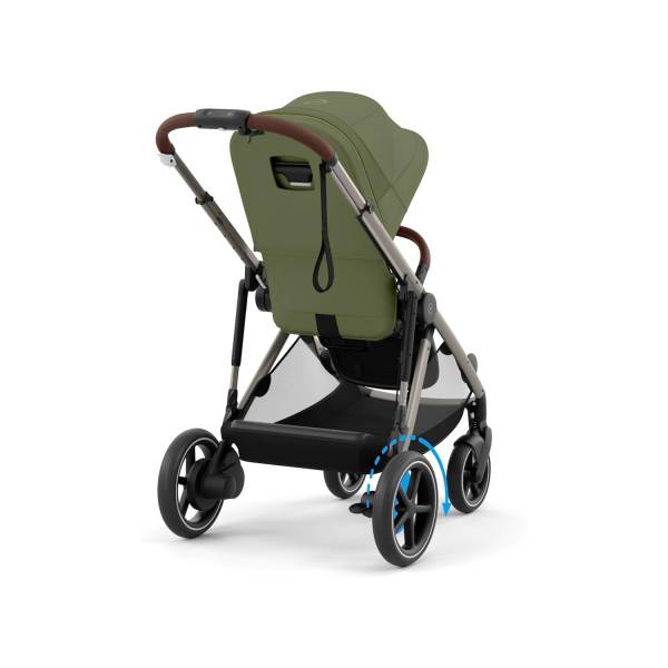 CYBEX eGAZELLE S TAUPE - Moss Green
