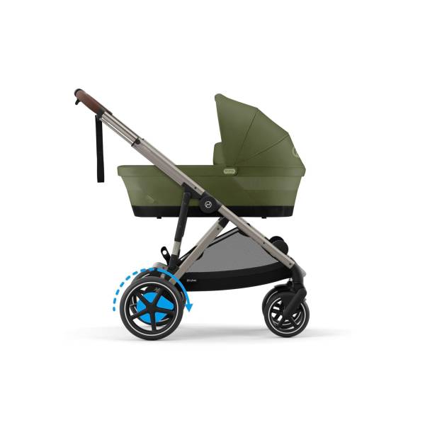 CYBEX eGAZELLE S TAUPE - Moss Green