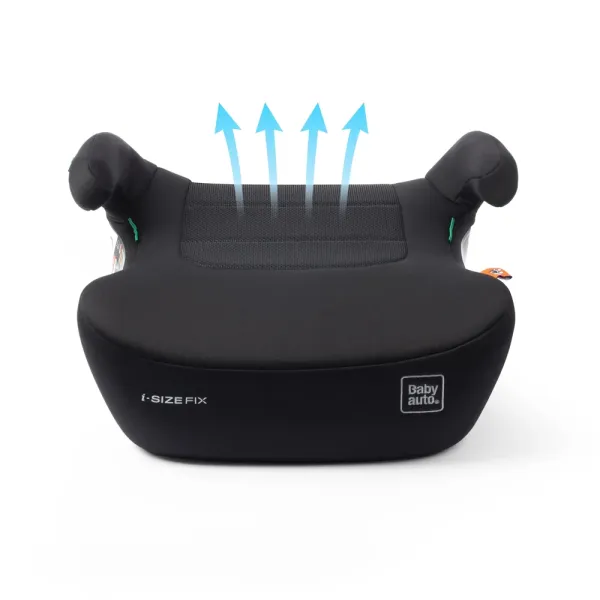 BABYAUTO GEKKO Booster  iSize 125-150cm - Jet Black
