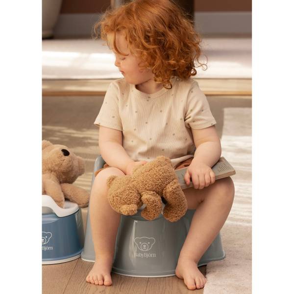 BABYBJORN Potty Chair - Grey/White
