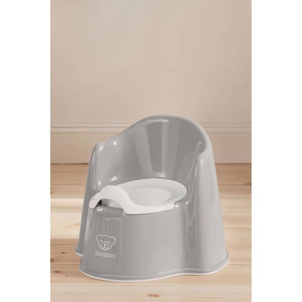 BABYBJORN Potty Chair - Grey/White