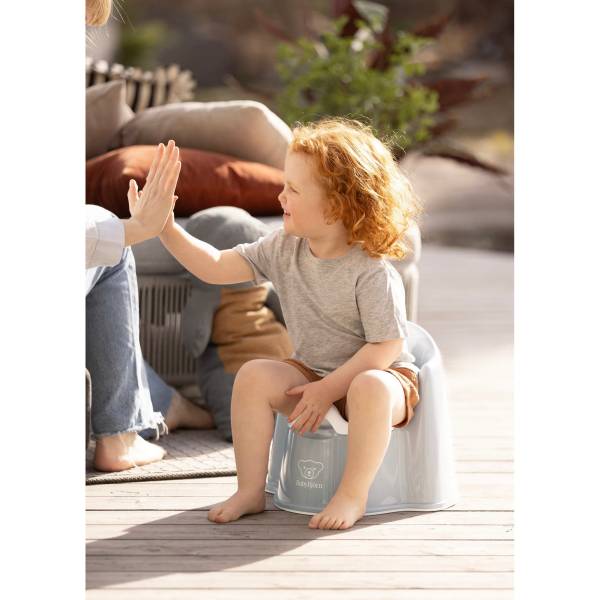 BABYBJORN Potty Chair - Grey/White