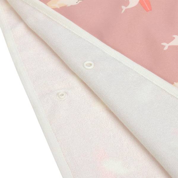 LAESSIG Splash&Fun Beach Poncho - Dolphin Peach