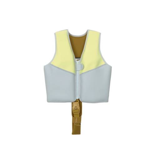 LAESSIG Splash&Fun Swim Vest - Blue/Lime One size