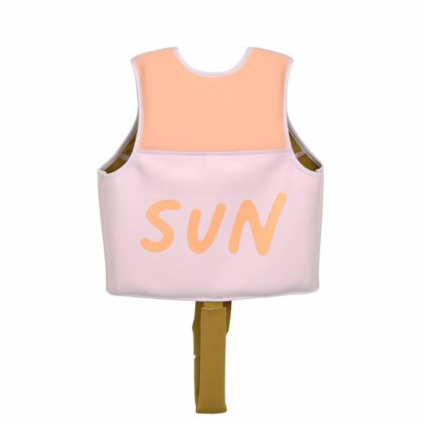 LAESSIG Splash&Fun Swim Vest - Lavender/Apricot One size