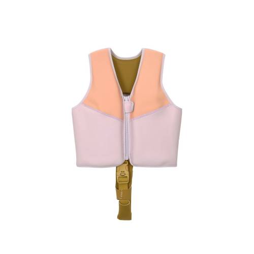 LAESSIG Splash&Fun Swim Vest - Lavender/Apricot One size