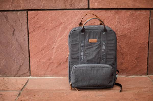 CHILDHOME Family Club Backpack Signature - Urban Dark Grey