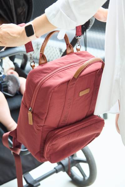 CHILDHOME Family Club Backpack Signature - Urban Burgundy