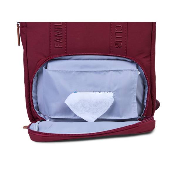 CHILDHOME Family Club Backpack Signature - Urban Burgundy