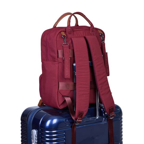CHILDHOME Family Club Backpack Signature - Urban Burgundy