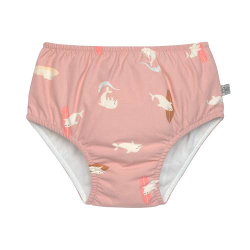 LAESSIG Splash&Fun Swim Diaper - Dolphin Peach 12m