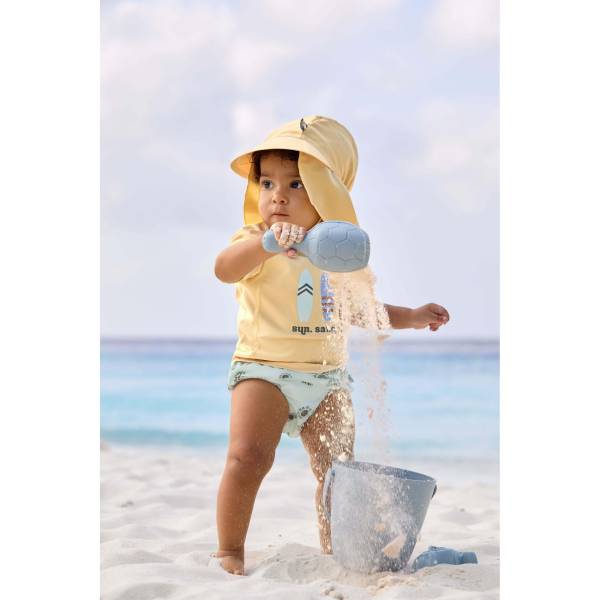 LAESSIG Splash&Fun Short Sleeve - Rashguard Surfboards Vanilla 24m