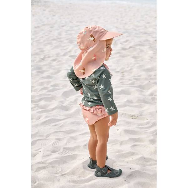 LAESSIG Splash&Fun Beach Sandals - Deep Olive/25