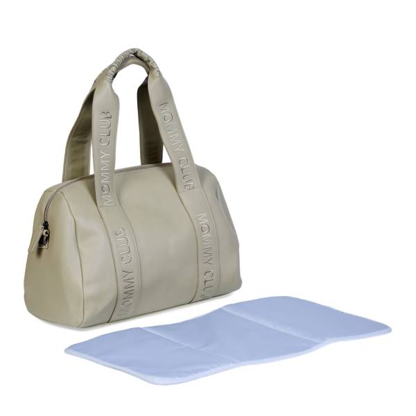 CHILDHOME Mommy Bag CLUB Signature - Vegan Leather Green