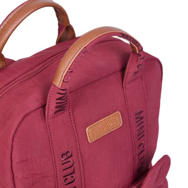 CHILDHOME Kids Backpack mini Club Signature - Urba Burgundy